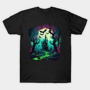 Dark forest path 2 T-Shirt